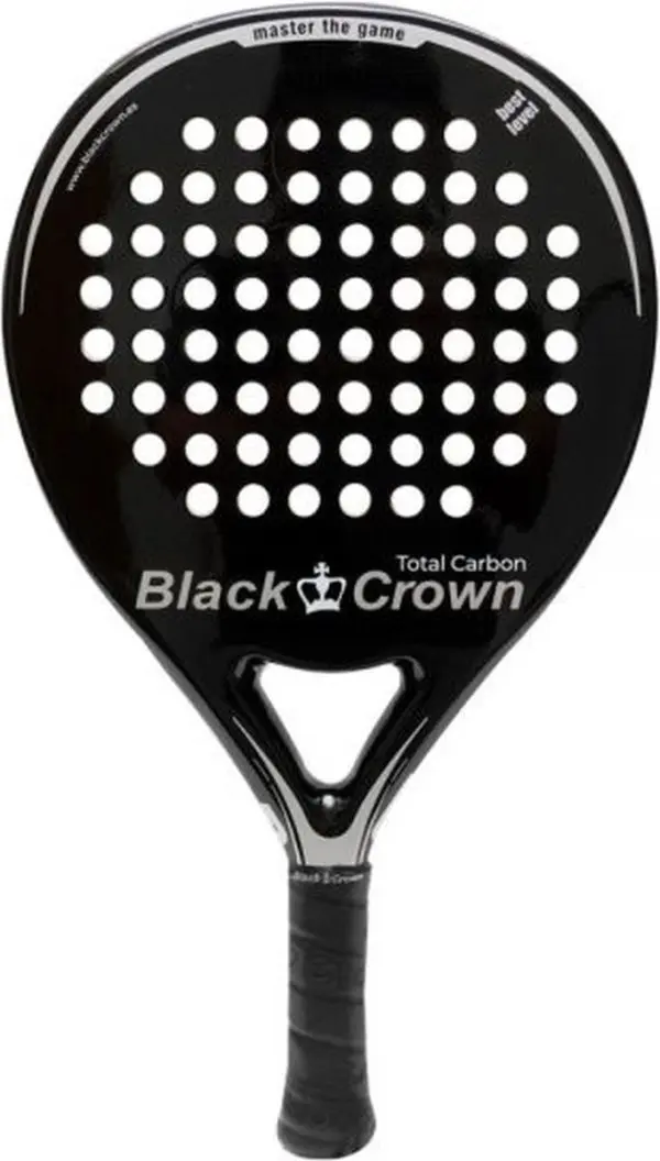 Black Crown Total Carbon Padel Racket