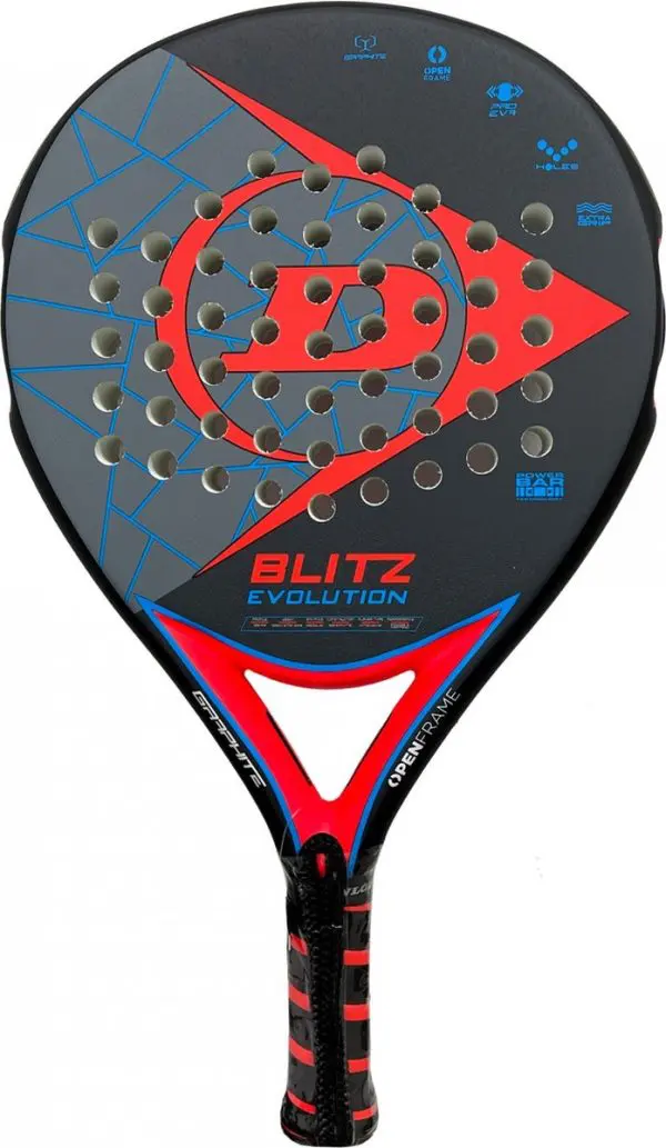 Dunlop Blitz Evolution padel racket - Oranje/rood