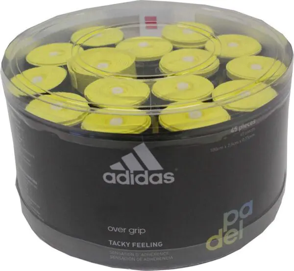 Adidas Padel Overgrips Box 45 stuks - Oranje -Roze- Geel
