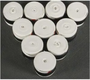 20 Stuks - Witte Padel Gripjes - Overgrip - Grip