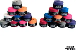 20 stuks | Roco Tennis Overgrips | Antislip | Dry | Zweetabsorberend | Tennis | Padel | Badminton | Squash | Overgrip | Tennisgrips | Soft | Zacht | Multicolor
