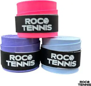 3 stuks | Roco Tennis Overgrips | Antislip | Dry | Zweetabsorberend | Tennis | Padel | Badminton | Squash | Overgrip | Tennisgrips | Soft | Zacht | Multicolor