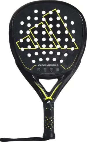 Adidas AdiPower Multiweight (Diamant) - 2023 padelracket zwart/geel