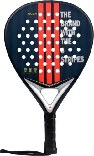 Adidas Match 3.4 Padel Racket 2025 - Blauw, Rood, Zwart