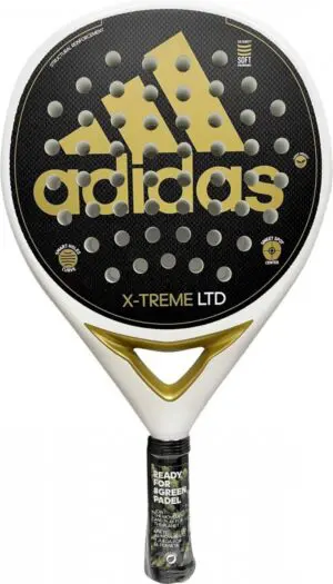 Adidas X-Treme LTD Wit/Goud (Rond) - padel racket