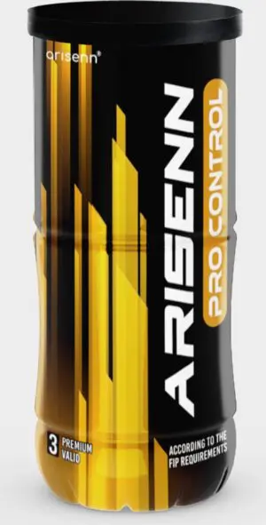 Arisenn® Pro Control Padel Ballen - Ontdek de Beste Zachte Padel Ballen met Langere Levensduur en Krachtige Spin! Arisenn® Pro Control - Padel Ballen - Zachte Bal - Langere Levensduur - Krachtige Spin - 3 stuks