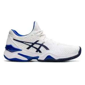 Asics Court FF 2 Clay Women White/Lapis Lazuli Blue