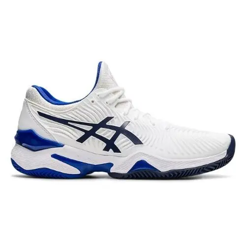 Asics Court FF 2 Clay Women White/Lapis Lazuli Blue