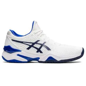 Asics Court FF 2 Women White/Lapis Lazuli Blue