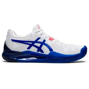 Asics Gel-Resolution 8 Women's White/Lapis Lazuli Blue