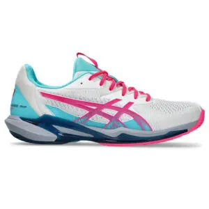 Asics Solution Speed FF 3 Padel White/Hot Pink