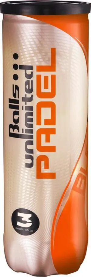 Balls Unlimited padelballen - Geel - 3-tube
