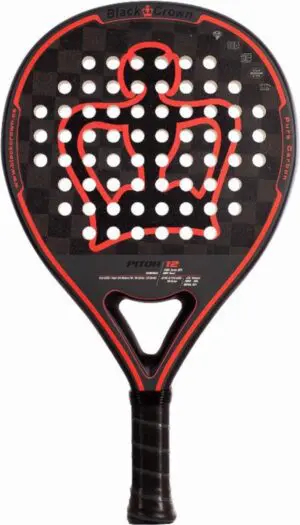 Black Crown Piton 12 - 18K (Rond) - 2024 padel racket