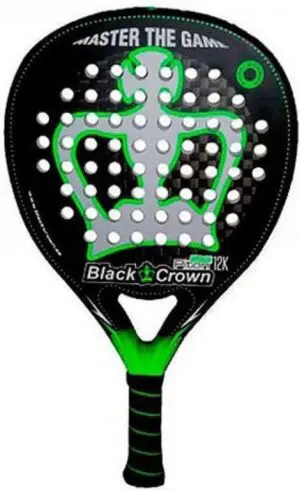 Black Crown Piton Attack 12K padel racket