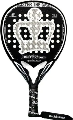 Black Crown Special Soft (Druppel) - 2023 padel racket zwart/wit