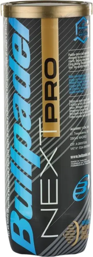 Bullpadel BP FIP Next Pro - 3-tube - Padelballen