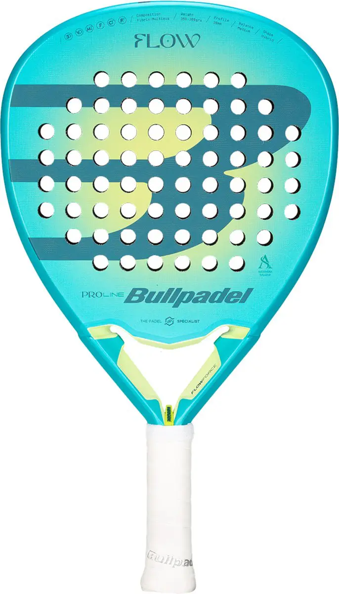 Bullpadel Flow 2025 Vrouwen Padelracket Blauw