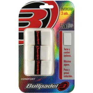 Bullpadel GB1200-012 Overgrip Wit 3 St.