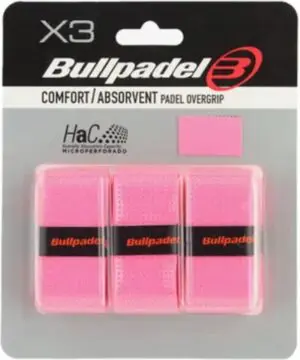 Bullpadel GB1201 Overgrip Roze 3 St. - Grip - Multi