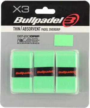 Bullpadel GB1705 Overgrip Groen 3 St. - Grip - Multi