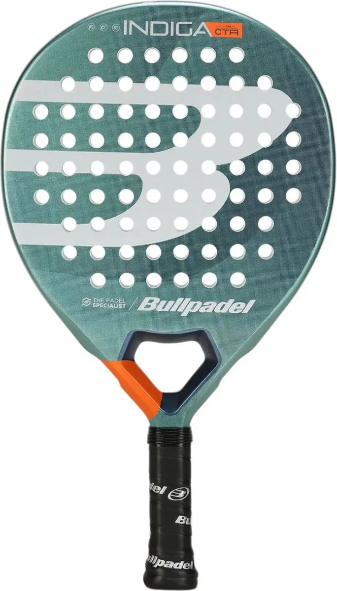 Bullpadel Indiga CTR 25 Padelracket Blauw 1