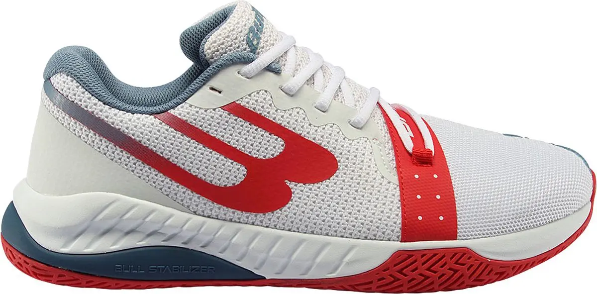 Bullpadel - Padelschoen - Tennisschoen - Comfort 23V - Heren - Wit
