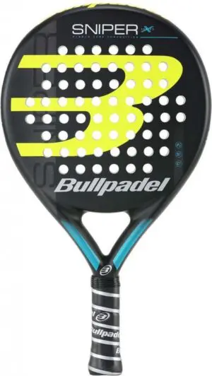 Bullpadel Sniper X-Serie - Geel (Round) - 2022 padelracket