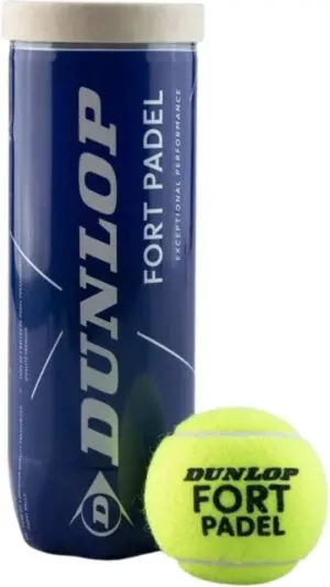 DUNLOP FORT PADEL BALLS CANISTER