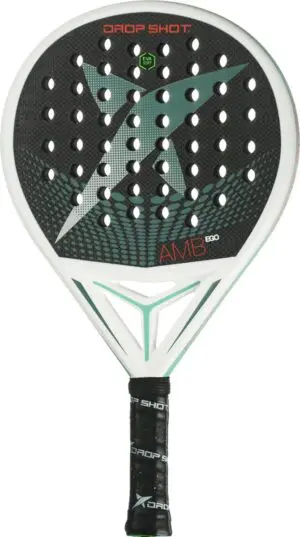 Drop Shot EGO - Padelracket - Ambition - Power/Control - Unisex - Zwart/groen