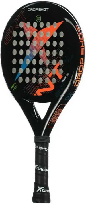 Drop Shot Tiger 2.0 - Padelracket - Kinderen - Junioren - Zwart/Oranje