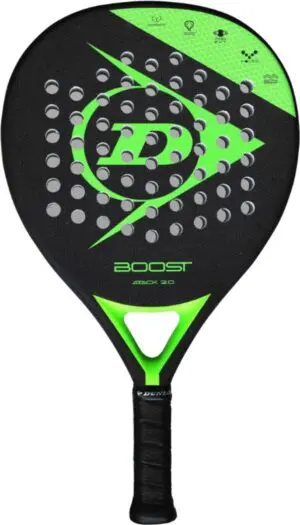 Dunlop Boost Attack 2.0 padelracket groen dessin