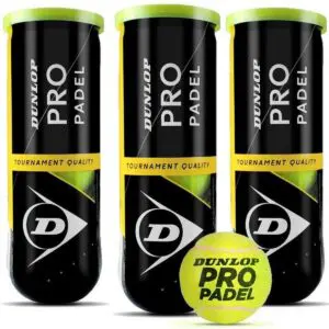 Dunlop Padelballen Pro - 3 Tubes