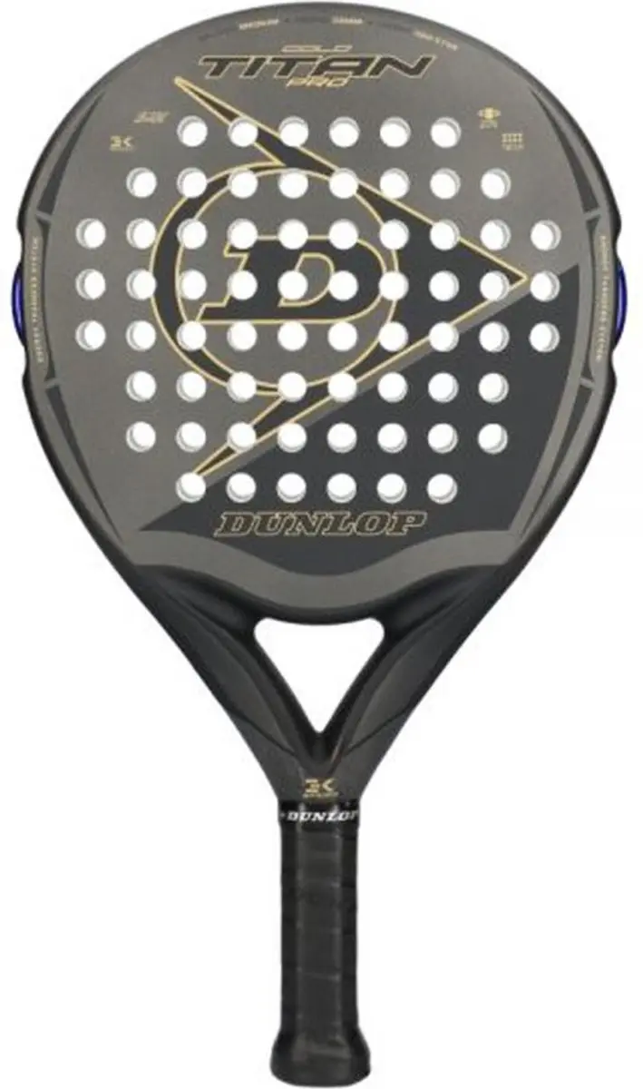 Dunlop Titan Pro Gold (Hybride) - 2024 padel racket