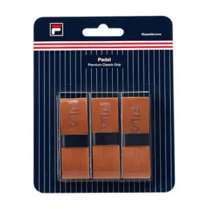 Fila Premium Classic Overgrip 3-Pak Brun