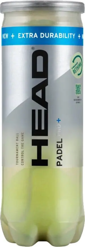HEAD PADEL PRO+ - Padelballen - 3 stuks