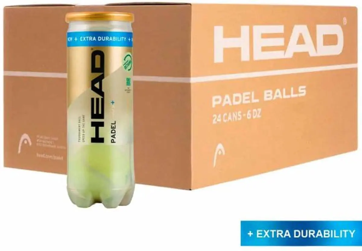 HEAD PRO S+ Padelballen Doos 24 x 3st - 72 padelballen