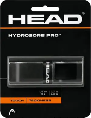 Head Hydrosorb Pro - Replacement grip - Black - Padel/Tennis/Badminton/Sqaush