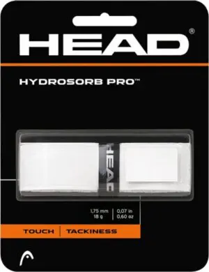 Head Hydrosorb Pro - Replacement grip - White - Padel/Tennis/Badminton/Sqaush