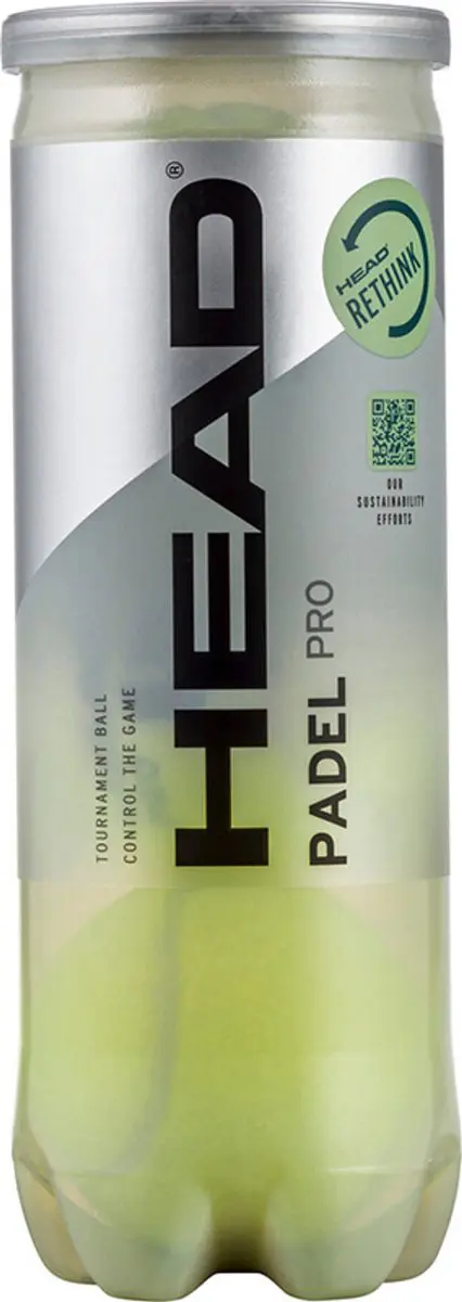 Head Padel Pro padelballen padel - World Padel Tour padel ballen - 2 blikken van 3 ballen