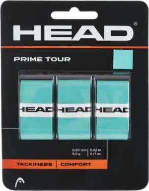 Head Prime Tour - Overgrip Celeste - Padel/Tennis/Badminton/Sqaush