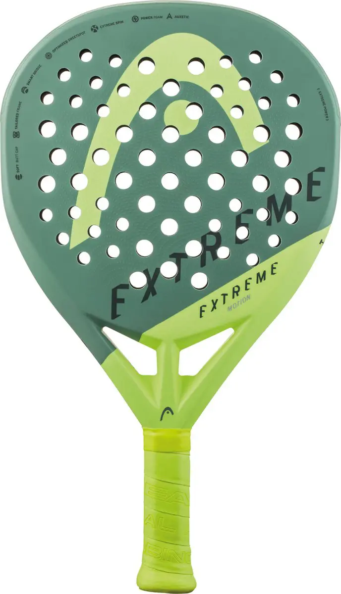 Head Racket Extreme Motion 2023 Padelracket Groen
