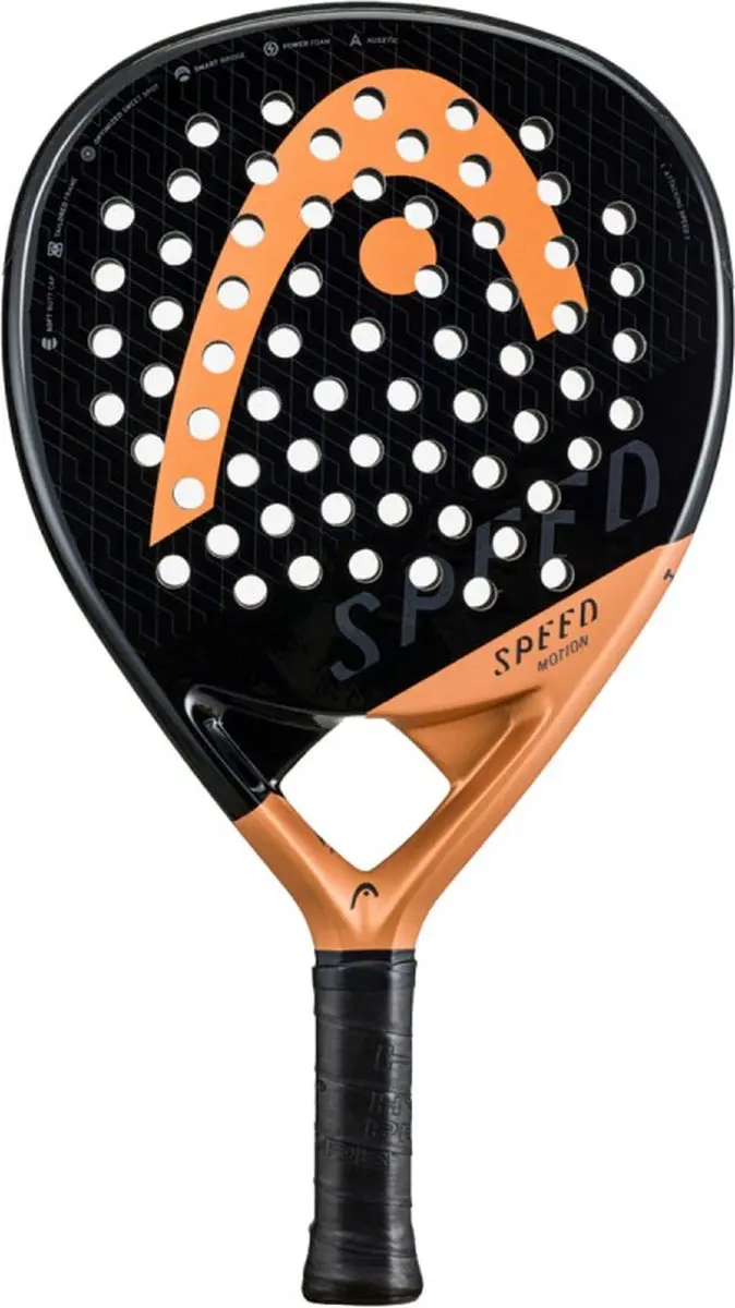 Head Speed Motion (Druppel) - 2023 Padelracket - Zwart/Oranje