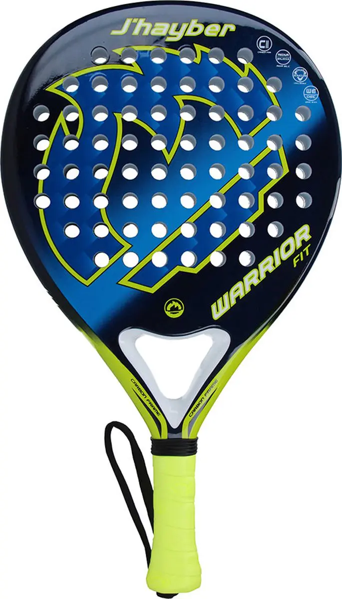 Jhayber Warrior Fit Padelracket Blauw