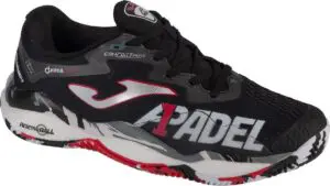 Joma sport smash men padelschoen in de kleur zwart.