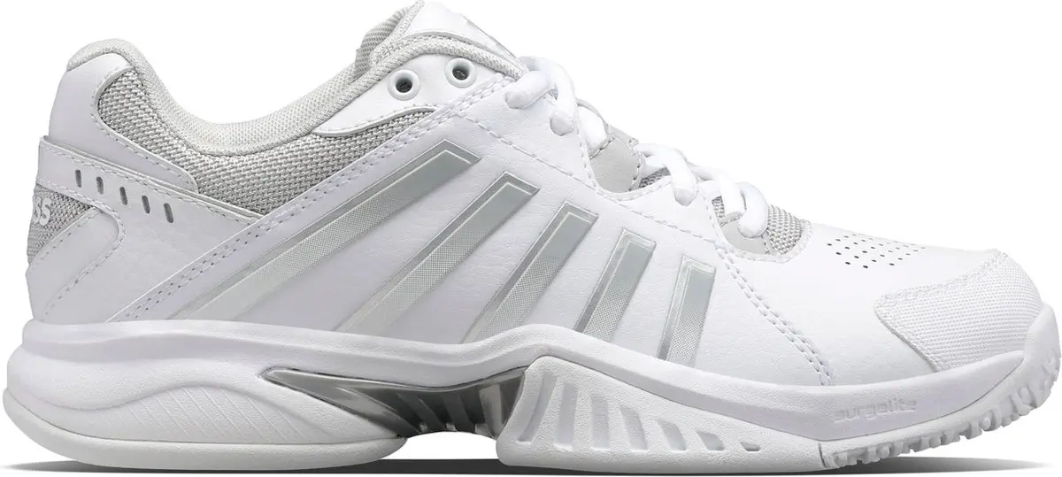 K-Swiss Tennisschoen Padelschoen Receiver V Omni Dames Wit Zilver