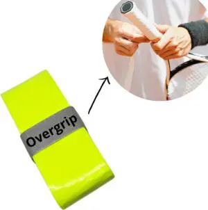 Neon Gele Overgrip - Padel/Tennis/Badminton/squash - Griptape - Antislip - Racketaccesoires