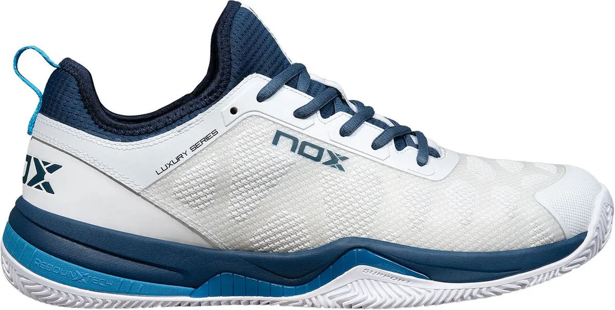 Nox Nerbo Padelschoenen Wit,Blauw EU 43 Man