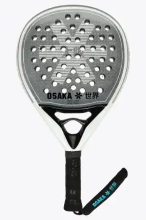 Osaka Padel Racket Pro Tour LTD - Power Frame - Metallic Wit - Hard touch
