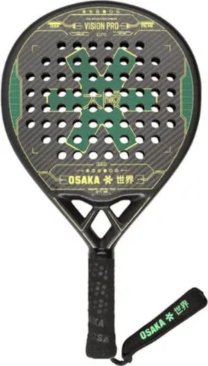 Osaka - Padel Racket - Vision Pro Control 23 - Zwart Groen