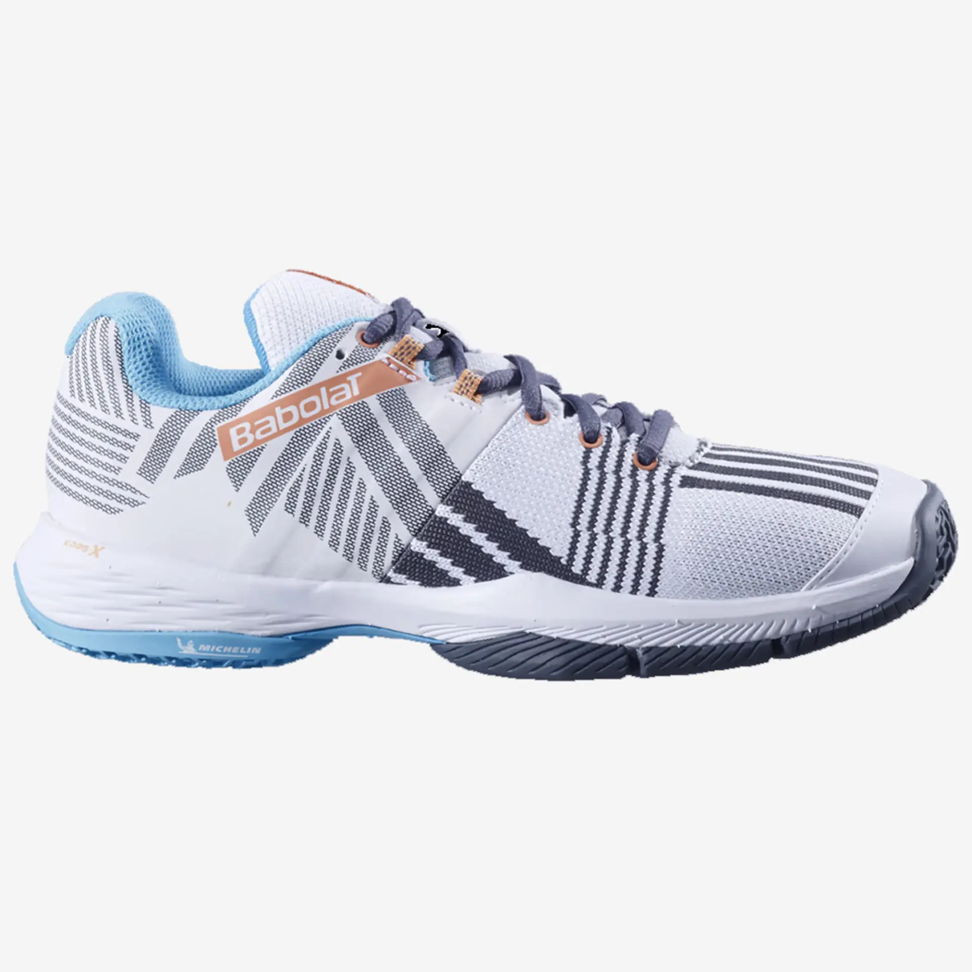 Padelschoenen voor dames sensa 24 wit/geel